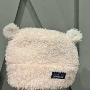 Patagonia Light Pink Fleece Hat